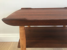 Load image into Gallery viewer, Mid-Century two tone teak side tables
